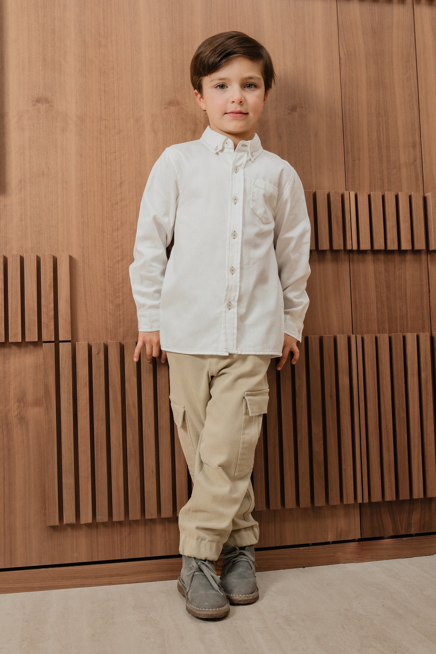 Pantalon Cargo Verde