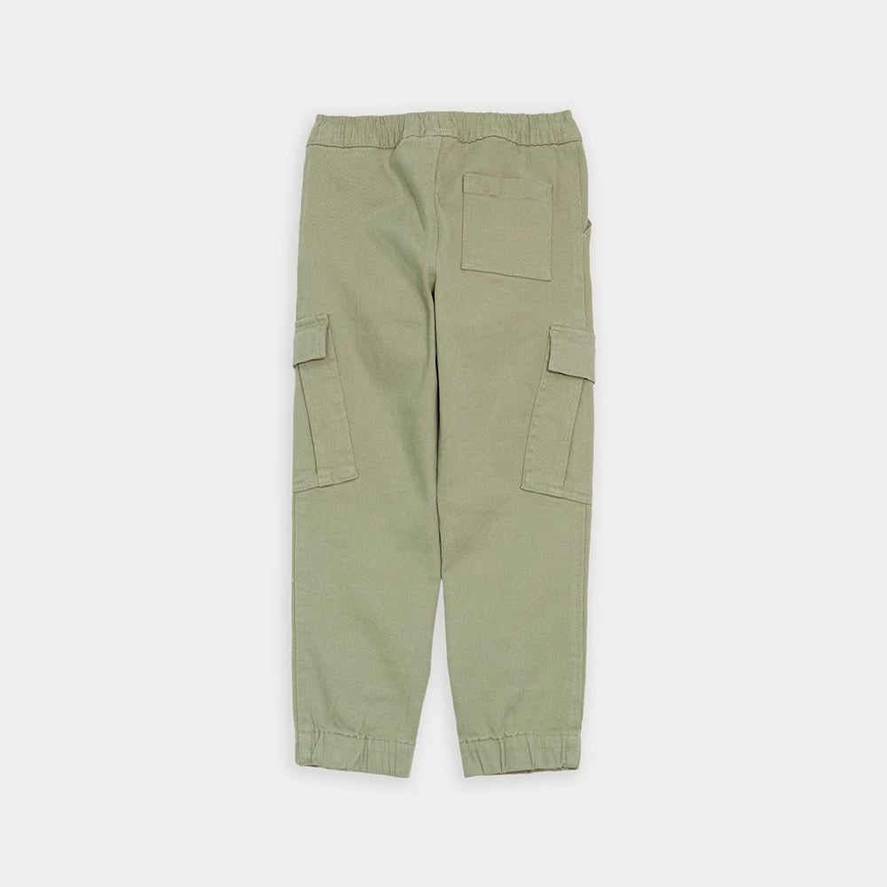 Pantalon Cargo Verde