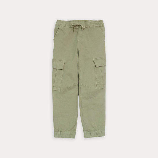 Pantalon Cargo Verde