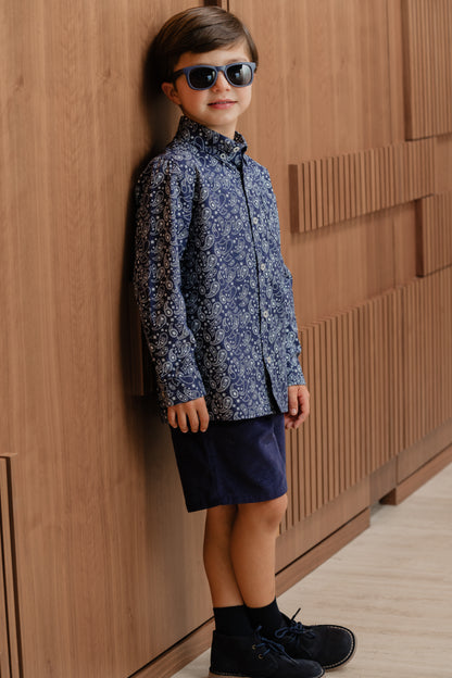 Short Azul