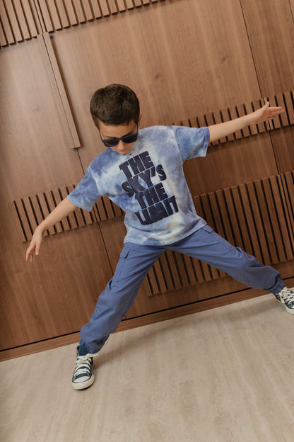 Camiseta M/C Celeste