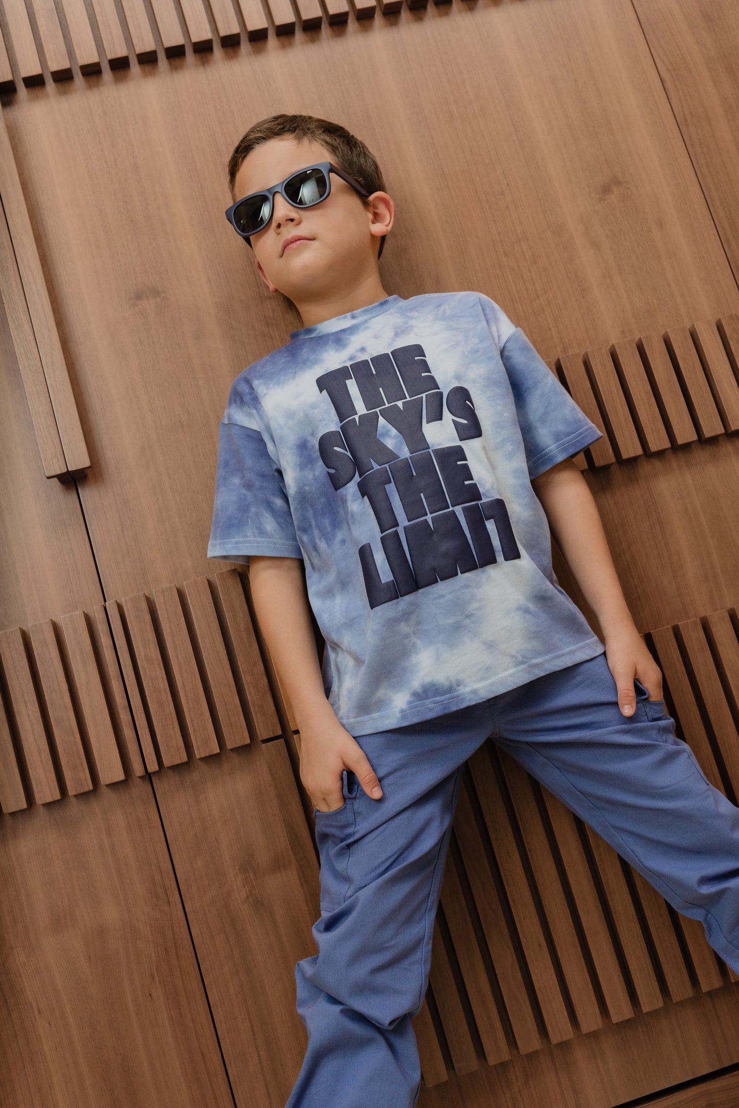 Camiseta M/C Celeste