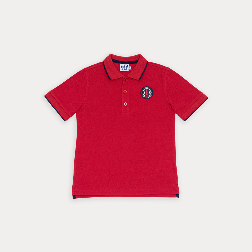 Polo M/C Rojo