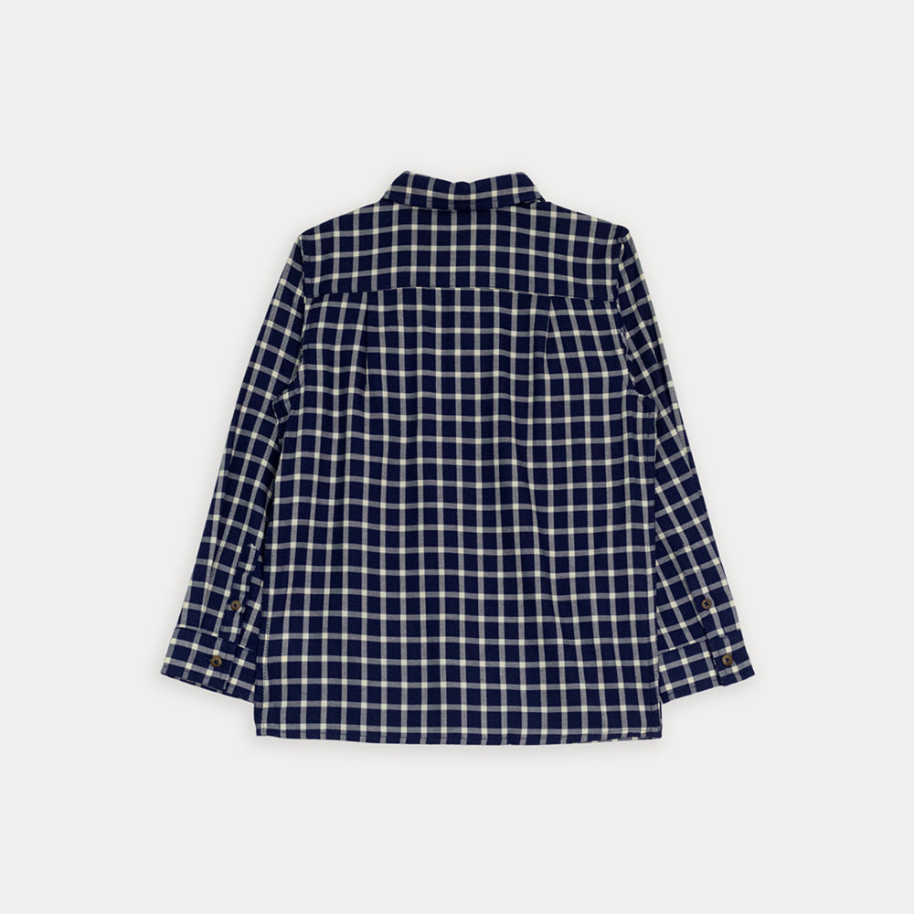 Camisa M/L Azul