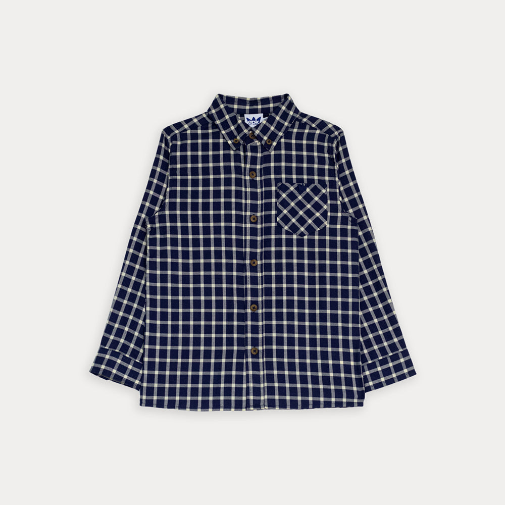 Camisa M/L Azul