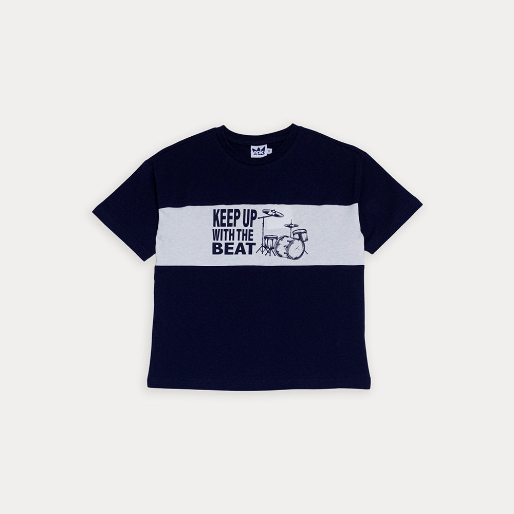 Camiseta M/C Azul