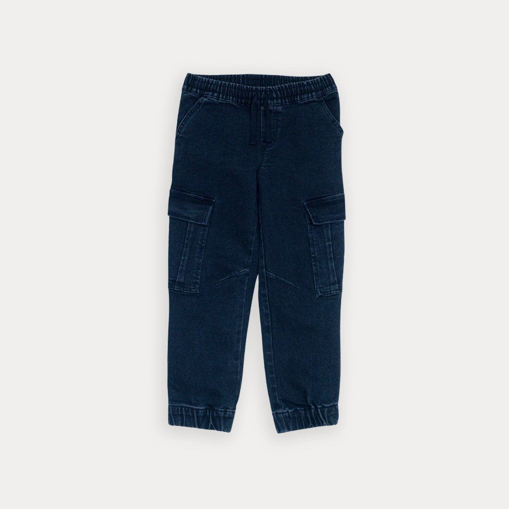 Pantalon Cargo Negro